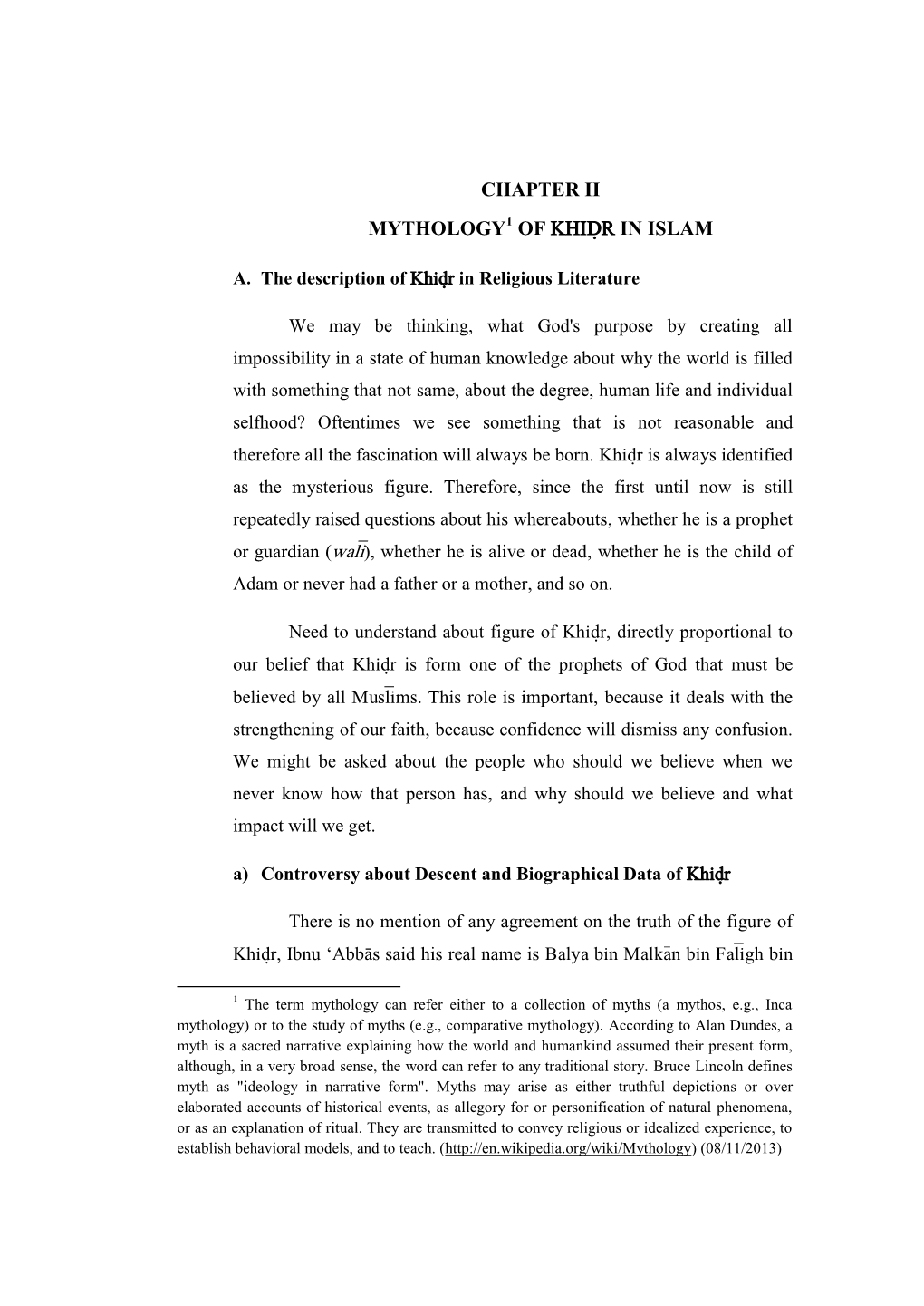 Khiḍr in the Interpretation of Sūrah Al-Kahf Verse 60-85
