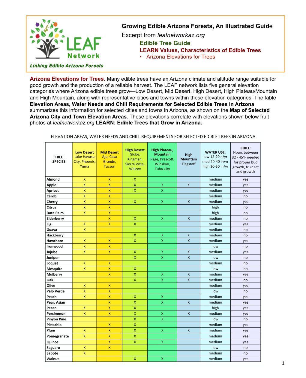 Tree Elevations.Pdf