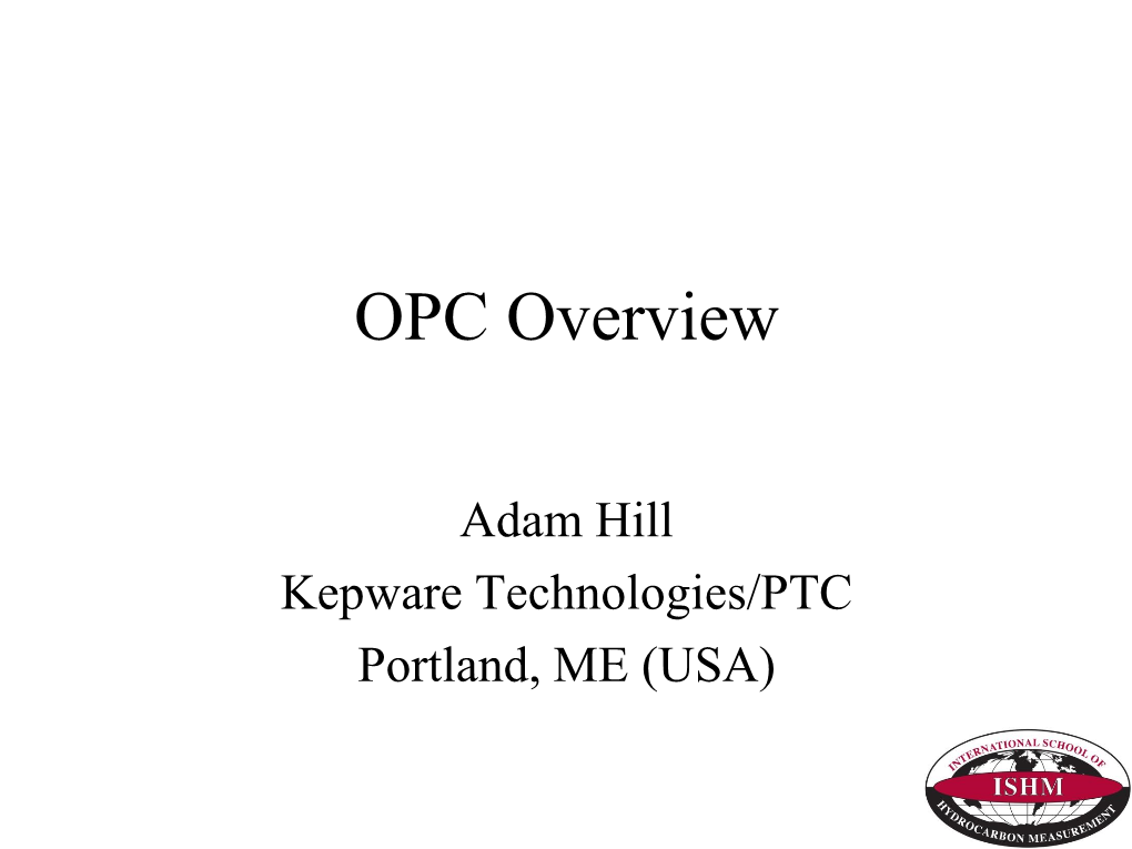 OPC Fundamentals