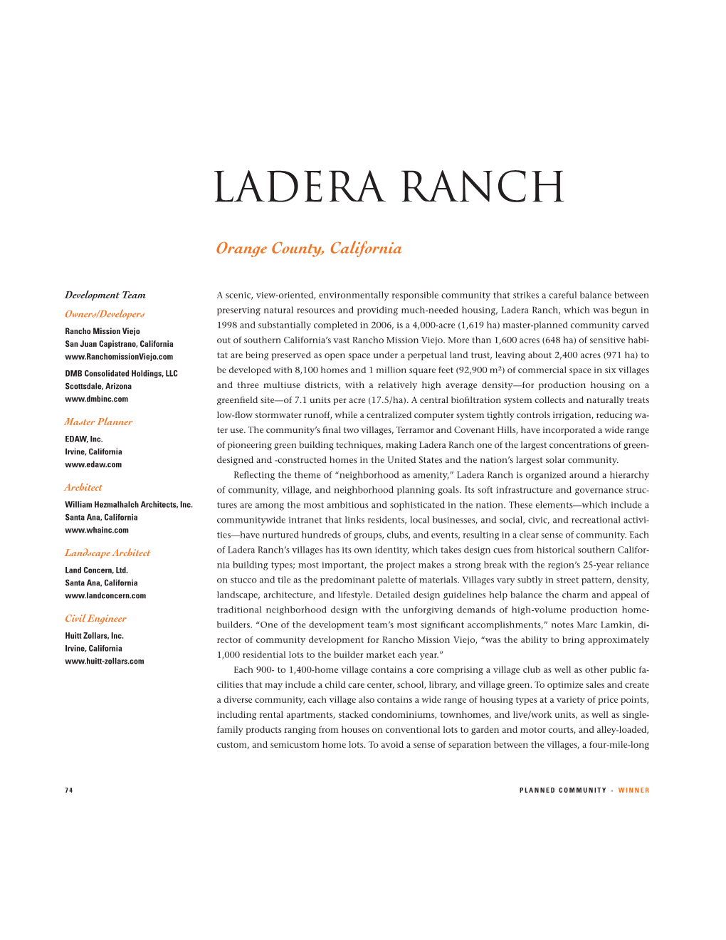 Ladera Ranch