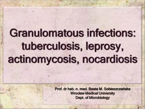 Mycobacterial Infections