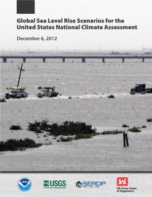 Global Sea Level Rise Scenarios for the United States National Climate Assessment