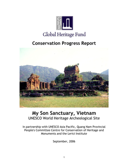 My Son Sanctuary, Vietnam UNESCO World Heritage Archeological Site