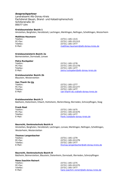 Amstetten, Berghülen, Heroldstatt, Laichingen, Merklingen, Nellingen, Schelklingen, Westerheim