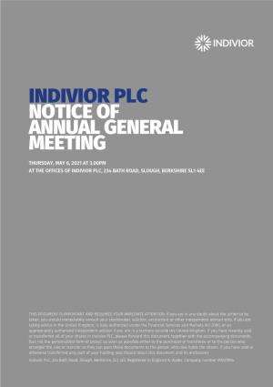 2021 Notice of Meeting
