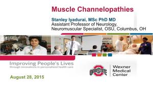 Muscle Channelopathies