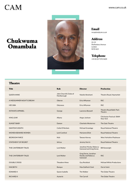Chukwuma Omambala
