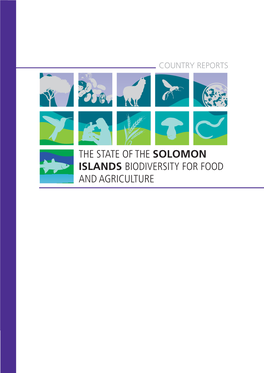 The State of the Solomon Islands Biodiversity For