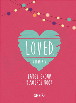 Large Group Resource Book