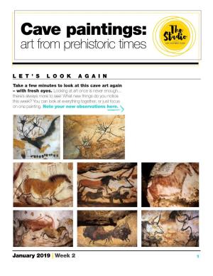 Cave Paintings: the Studiowith Art from Prehistoric Times ART HIST RY KIDS