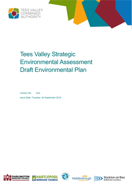 Tees Valley Strategic Environmental Assessment Draft Environmental Plan
