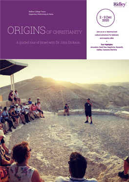 Originsof Christianity