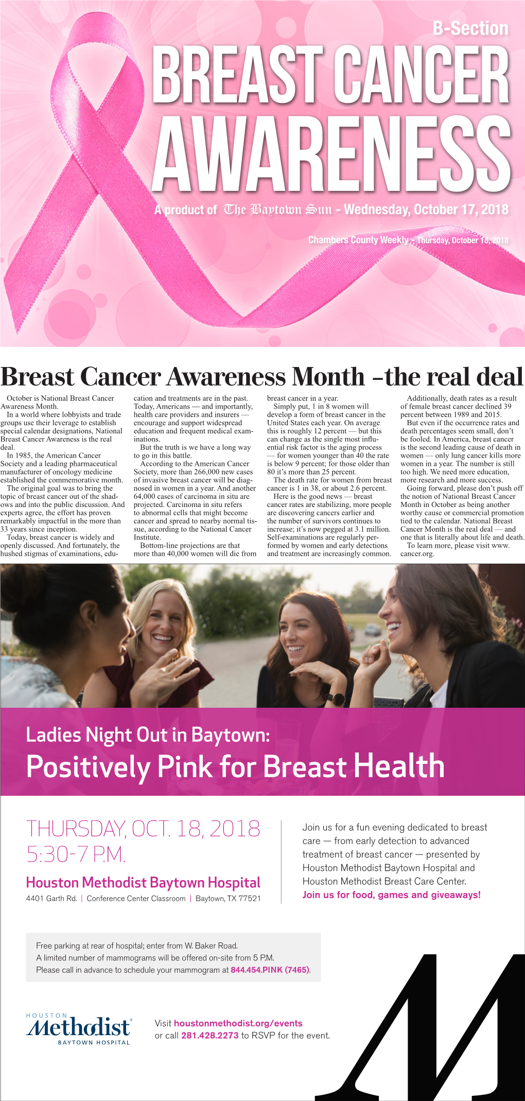 Positively Pink for Breast Health