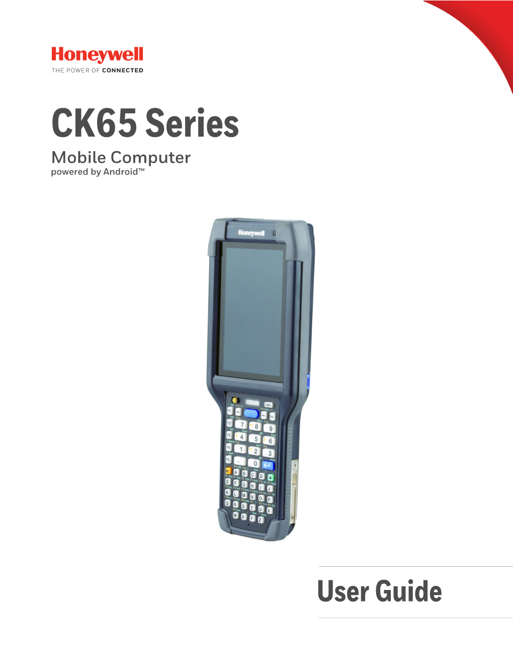 CK65 Series Mobile Computer User Guide, Powered By