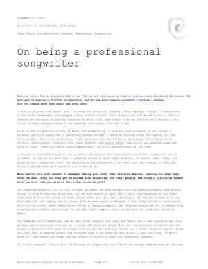 Musician Justin Tranter on Being a Professional Songwriter