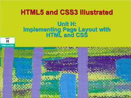 HTML5 and CSS3 Illustrated