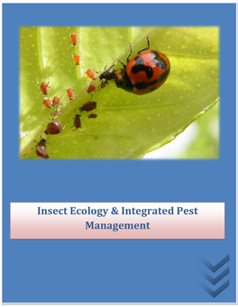 Insect Ecology & Integrated Pest Management