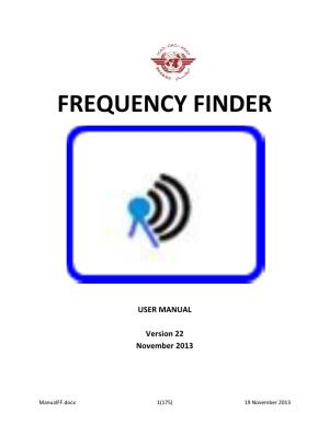 Frequency Finder
