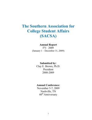 The Southern Association for College Student Affairs (SACSA)