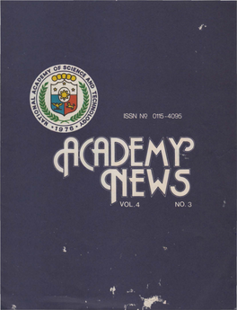 Academy News 1982 No.3