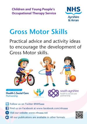 Gross Motor Skills Practical Advice and Activity Ideas to Encourage the Development of Gross Motor Skills