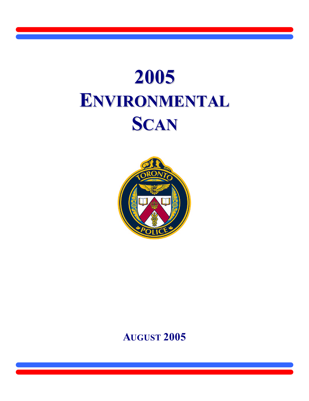 2005 Environmental Scan