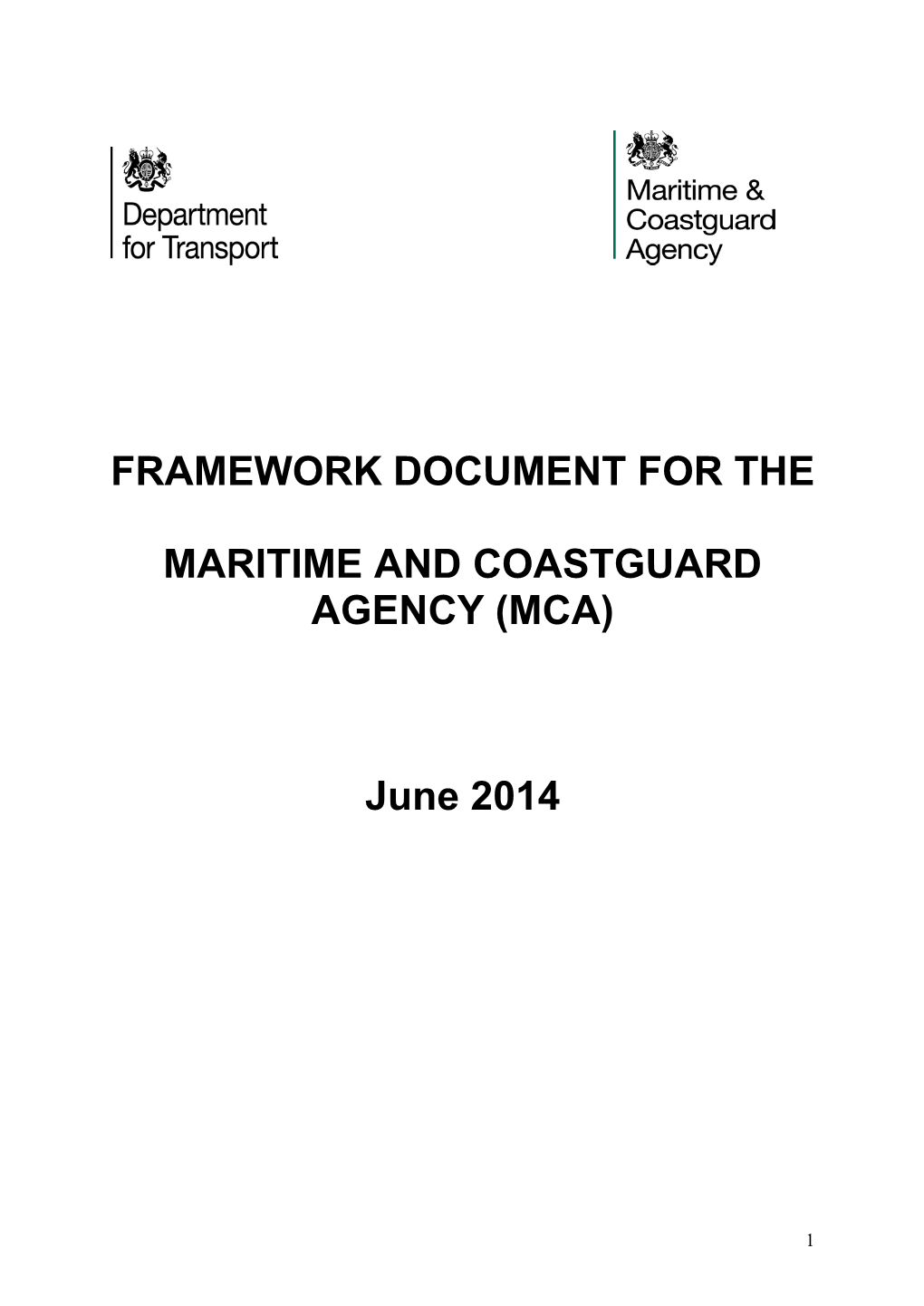 MCA Framework Document