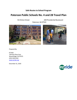 Paterson Public Schools No. 4 and 28 Travel Plan