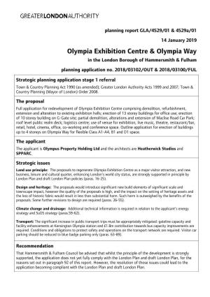 Olympia Exhibition Centre & Olympia