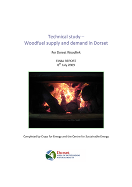 Technical Study – Woodfuel Supply and Demand in Dorset