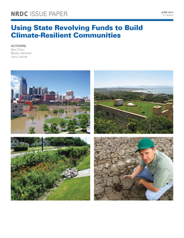 Using State Revolving Funds to Build Climate-Resilient Communities (PDF)