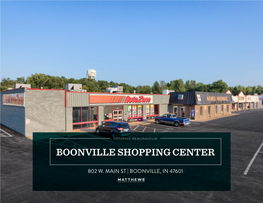 Boonville Shopping Center