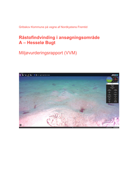 Hesselø Bugt Miljøvurderingsrapport (VVM)