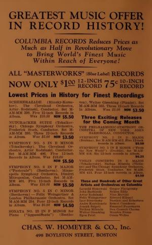 Boston Symphony Orchestra Concert Programs, Season 60,1940-1941, Subscription