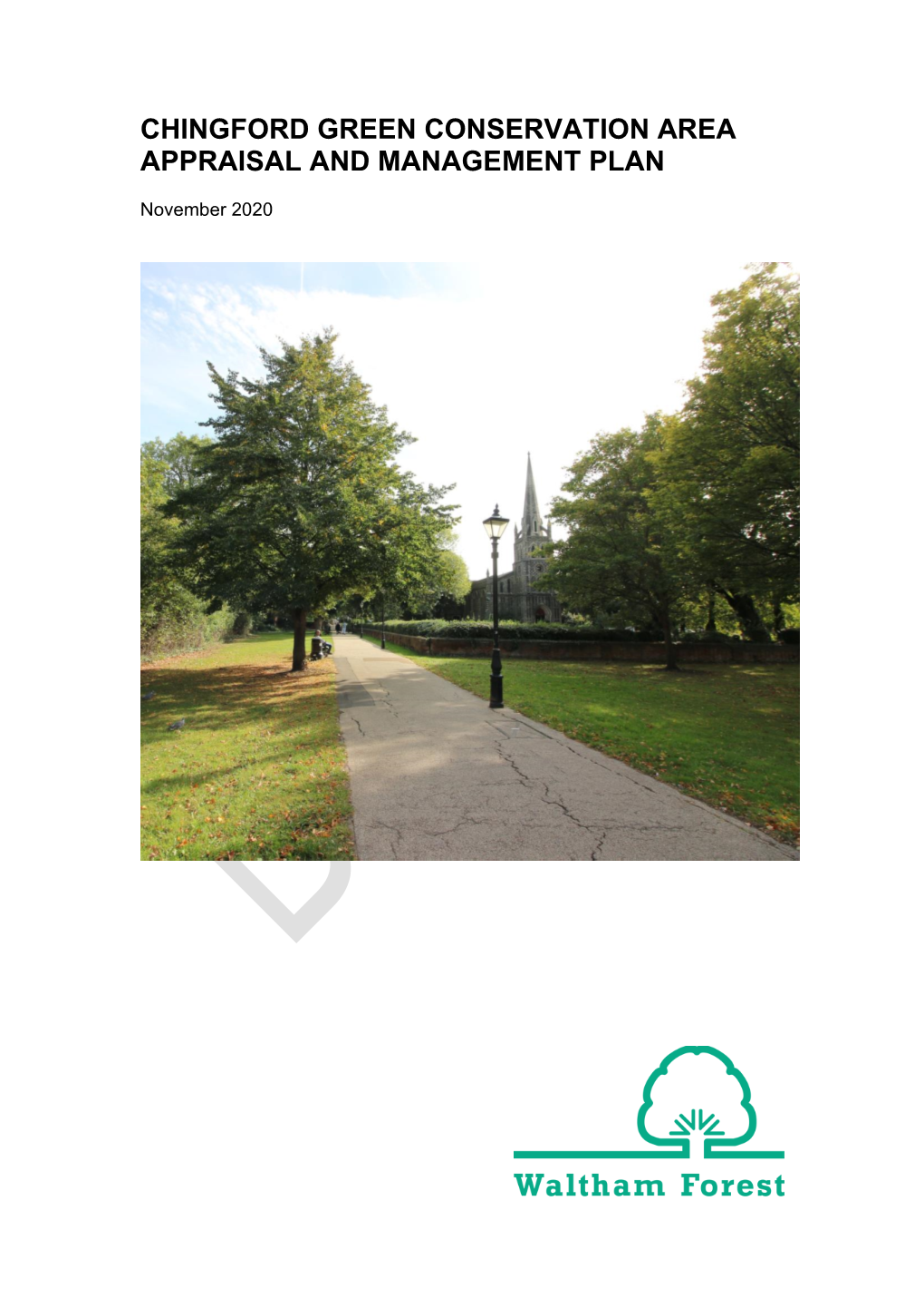 Chingford Green Conservation Area Appraisal and Management Plan