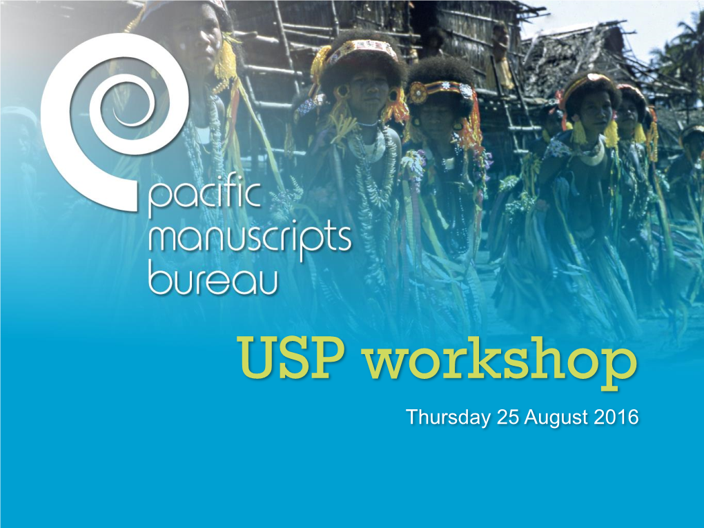 USP Workshop