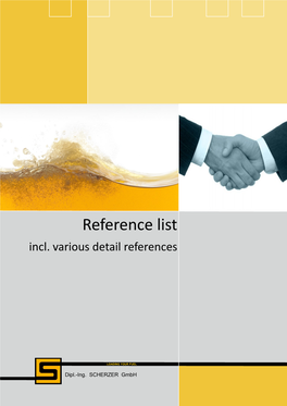 Reference List Company Profile