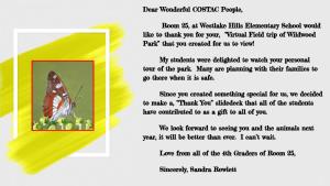Dear Wonderful COSTAC People, Room 25, at Westlake Hills