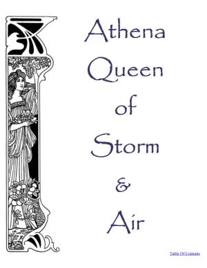 Athena Queen of Storm And