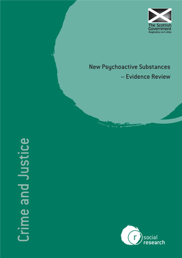 New Psychoactive Substances – Evidence Review