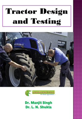 Tractor Design and Testing