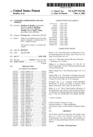 (12) United States Patent (10) Patent No.: US 6,197,764 B1 Bradley Et Al