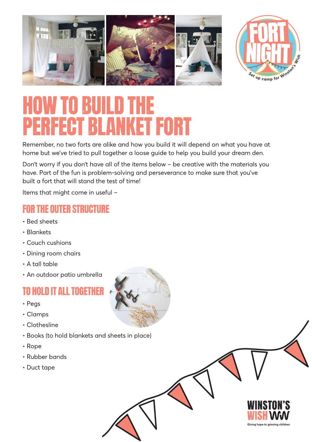 How to Build the Perfect Blanket Fort