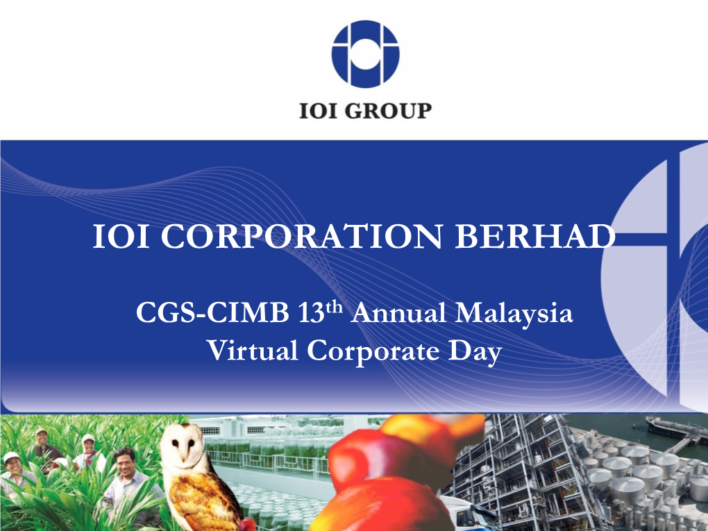 Ioi Corporation Berhad