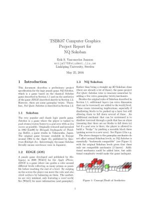 TSBK07 Computer Graphics Project Report for NQ Sokoban