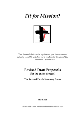 Fit for Mission? – the Revised Parish Summary Forms