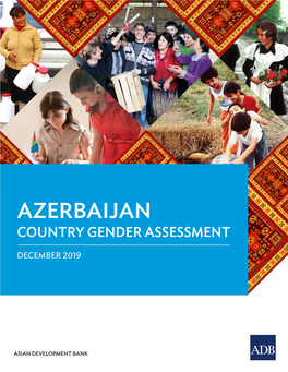 Azerbaijan Country Gender Assessment