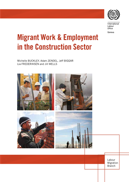 Migrant Work & Employment in the Construction Sector