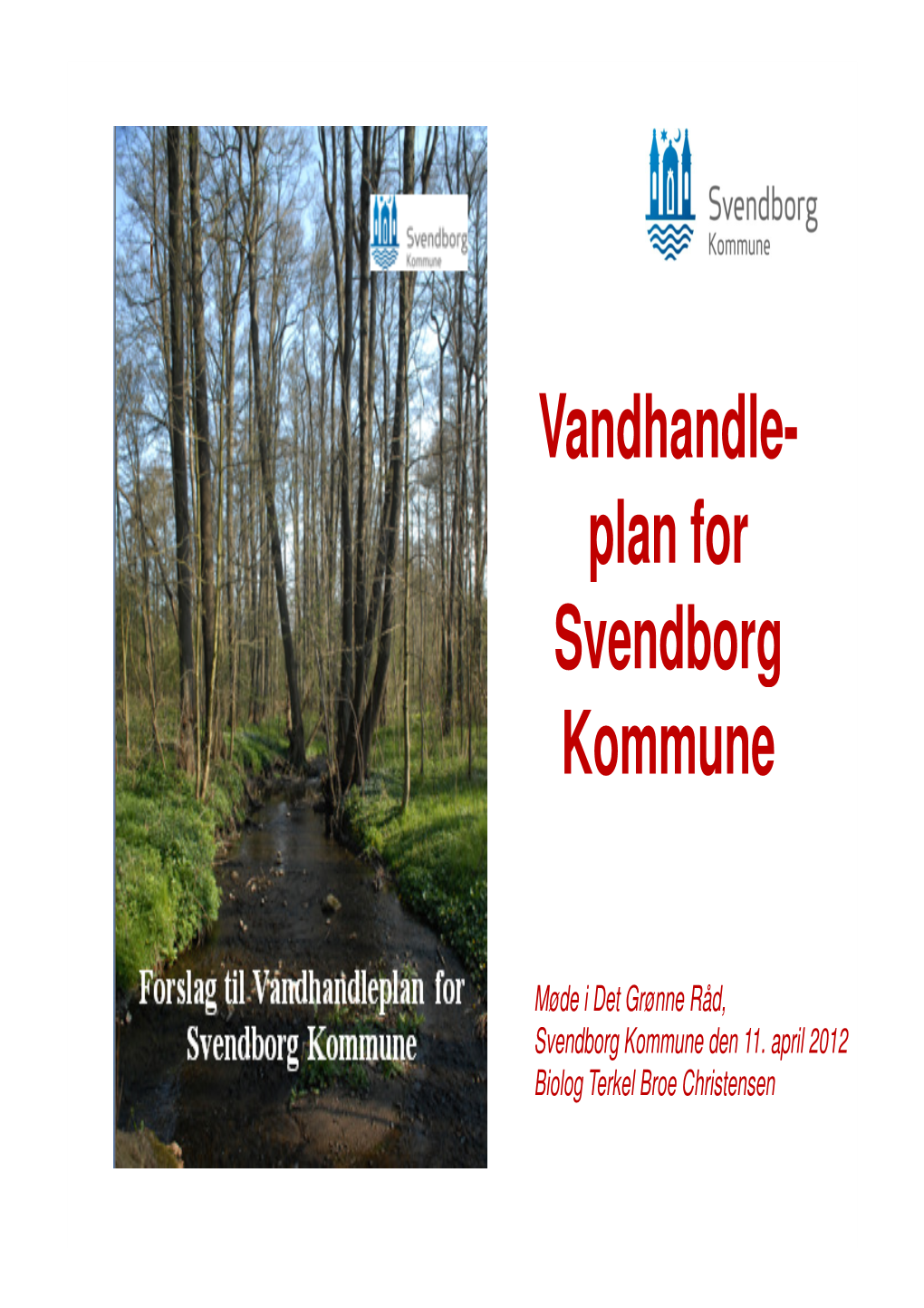 Vandhandle- Plan for Svendborg Kommune