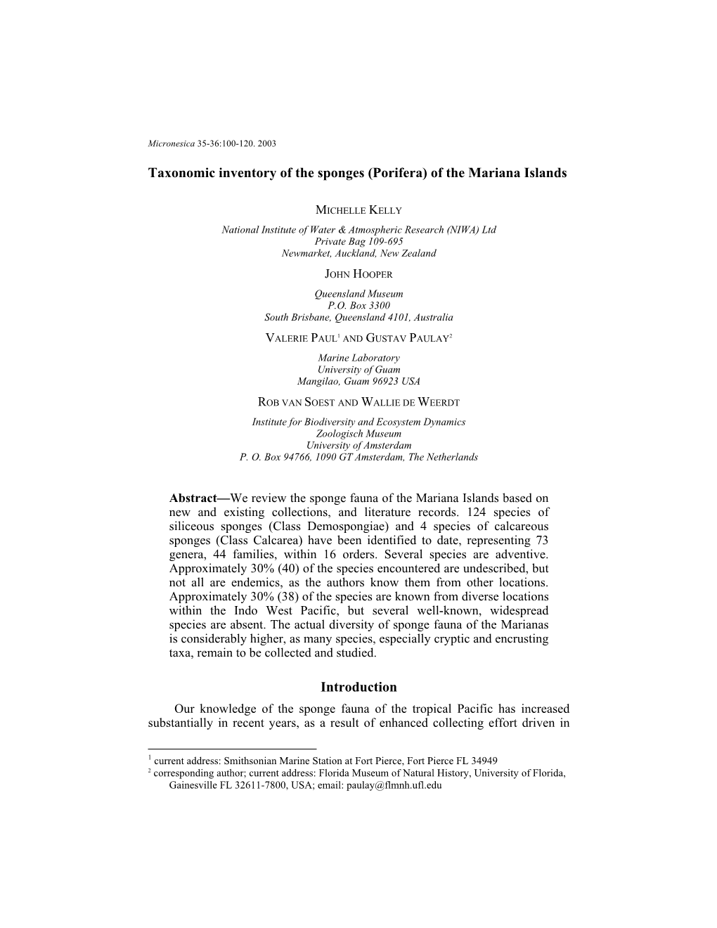 Checklist of Sponges (Porifera) of the South China Sea Region